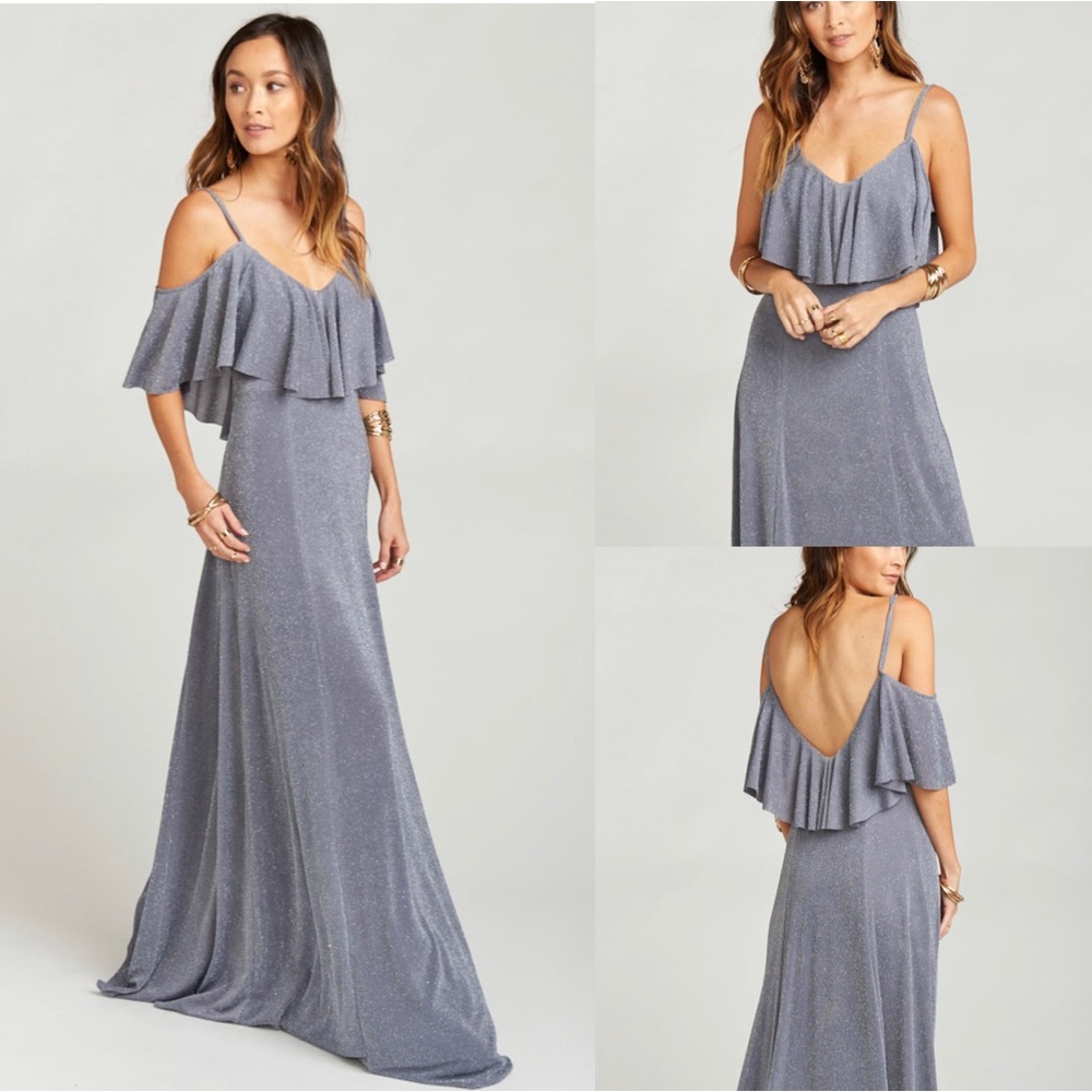 NWT Show Me Your Mumu Renee Ruffle Maxi Dress